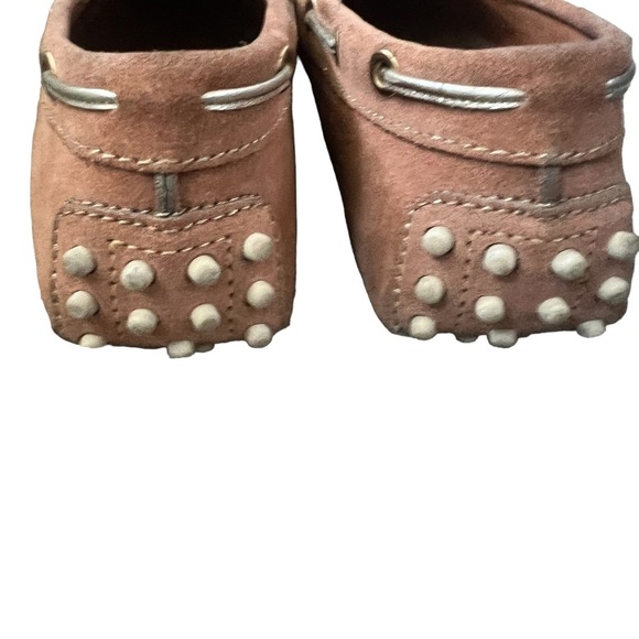Tod's Tie-fastening Suede Loafers Ligtht Brown Size IT 36/ US 6 - Picture 7 of 15
